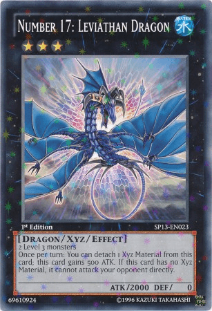 Number 17: Leviathan Dragon [SP13-EN023] Starfoil Rare - Josh's Cards