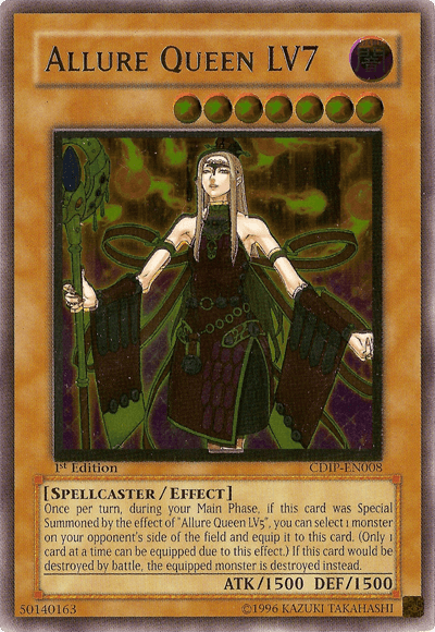 Allure Queen LV7 [CDIP-EN008] Ultimate Rare - Josh's Cards