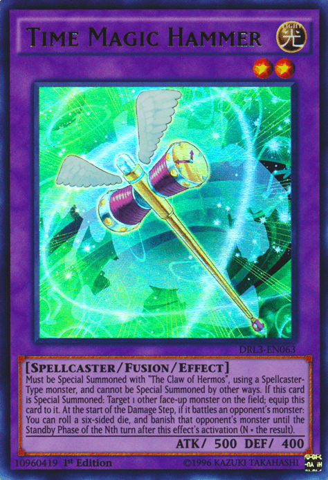 Time Magic Hammer [DRL3-EN063] Ultra Rare - Josh's Cards