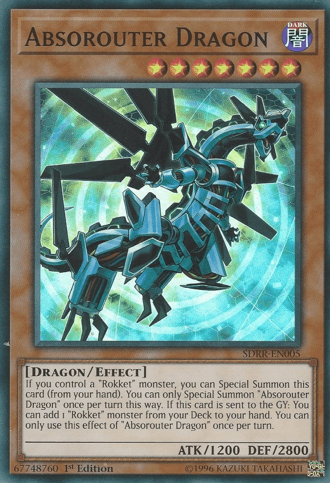 Absorouter Dragon [SDRR-EN005] Super Rare - Josh's Cards