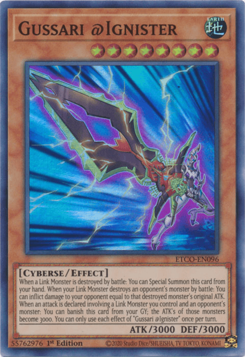 Gussari @Ignister [ETCO-EN096] Super Rare - Josh's Cards