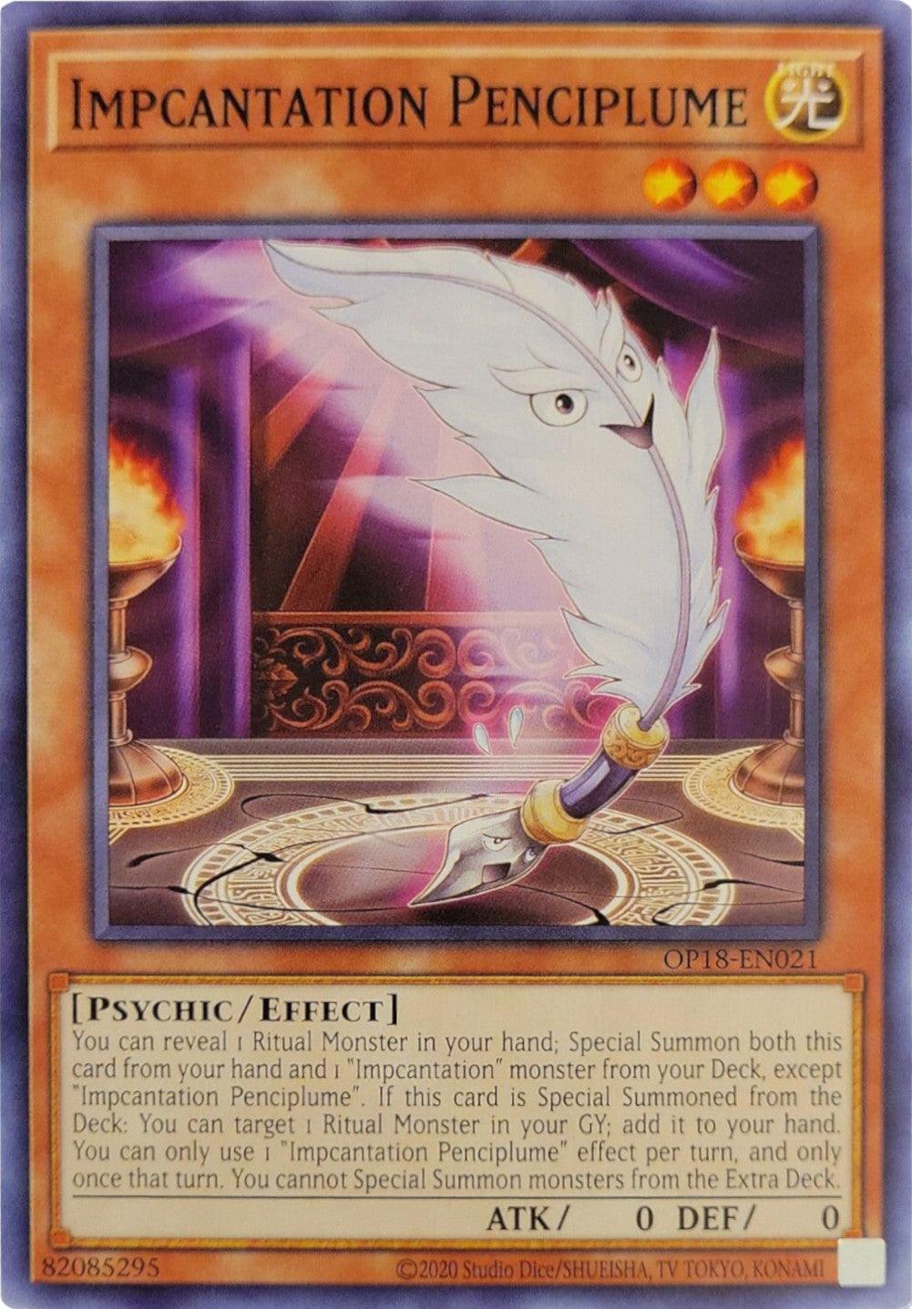 Impcantation Penciplume [OP18-EN021] Common - Josh's Cards