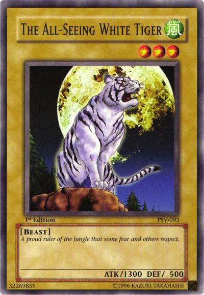 The All-Seeing White Tiger [PSV-093] Common - Josh's Cards