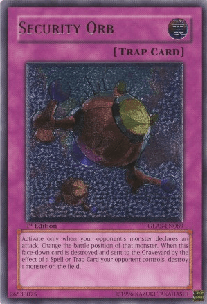 Security Orb [GLAS-EN089] Ultimate Rare - Josh's Cards