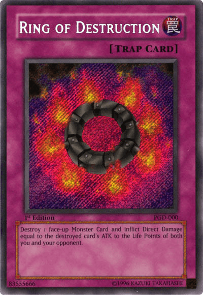 Ring of Destruction [PGD-000] Secret Rare - Josh's Cards
