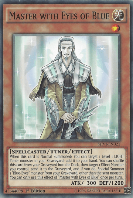 Master with Eyes of Blue [SHVI-EN021] Common - Josh's Cards