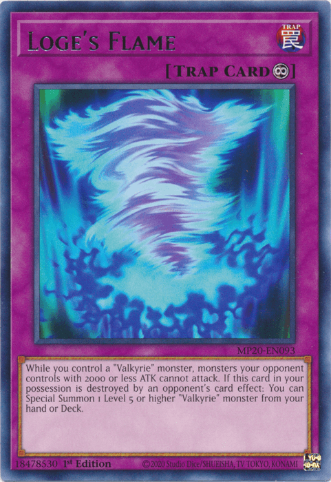 Loge's Flame [MP20-EN093] Rare - Josh's Cards