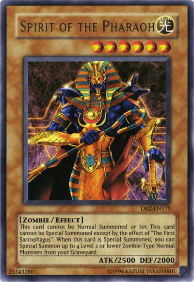 Spirit of the Pharaoh [DR2-EN175] Ultra Rare - Josh's Cards