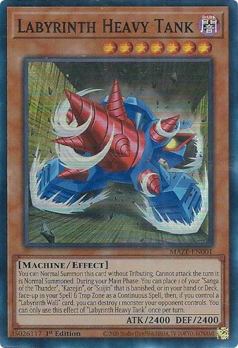 Labyrinth Heavy Tank [MAZE-EN001] Super Rare - Josh's Cards