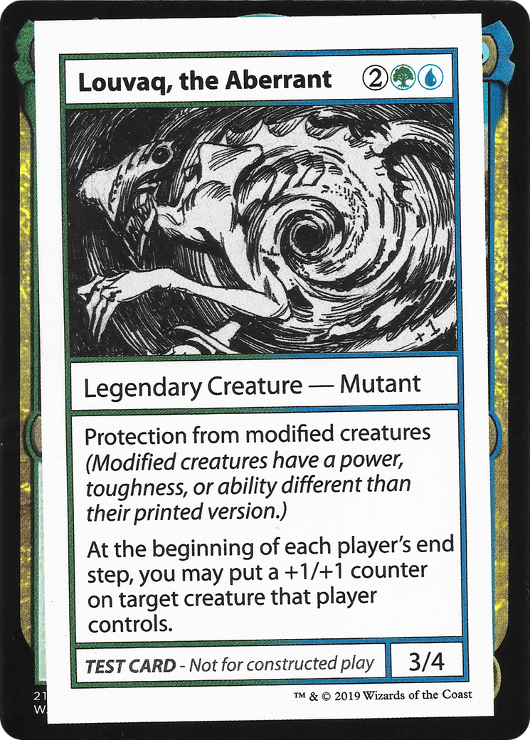 Louvaq, the Aberrant (CMB1-095) - Mystery Booster Playtest Cards 2021