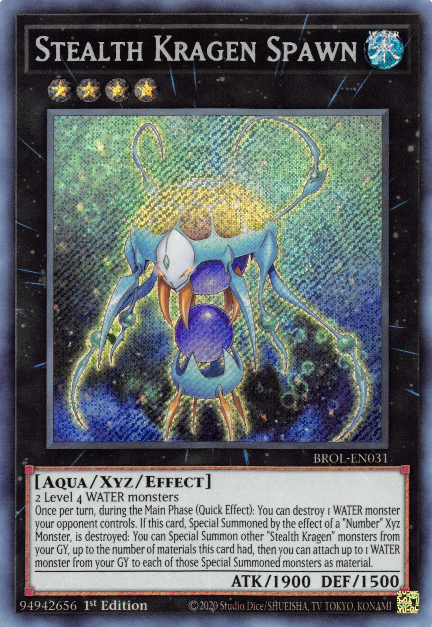 Stealth Kragen Spawn [BROL-EN031] Secret Rare - Josh's Cards