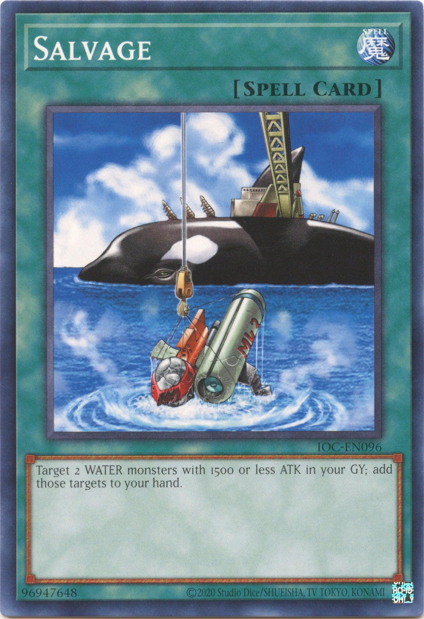 Salvage (25th Anniversary) [IOC-EN096] Common - Josh's Cards
