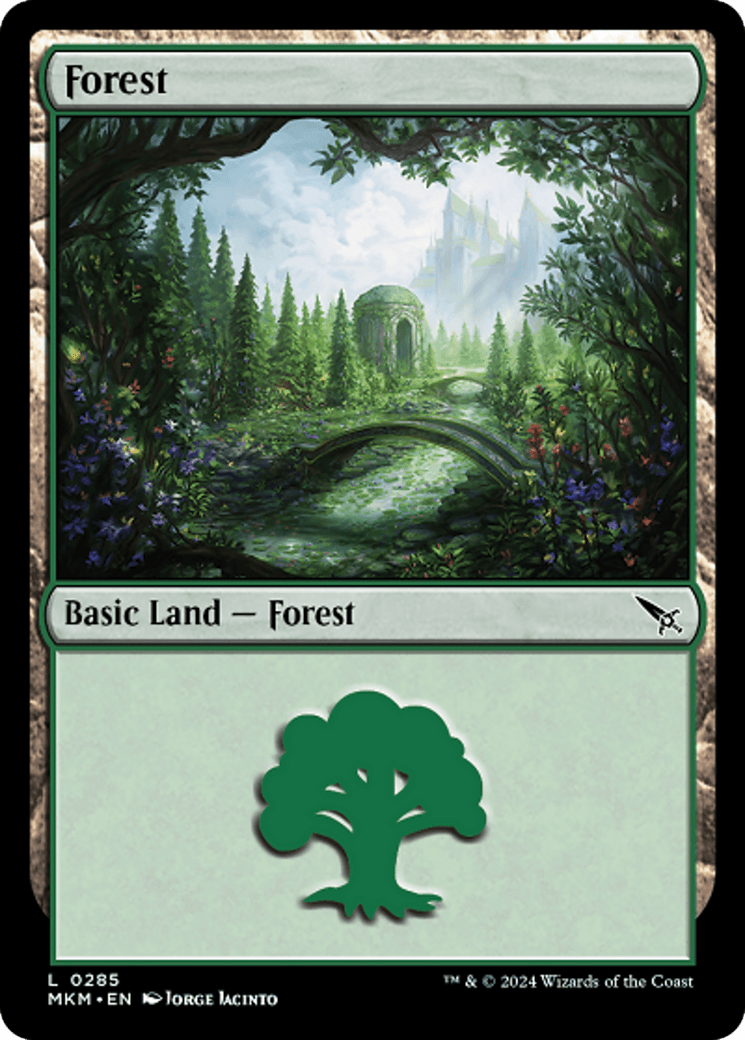 Forest (0285) [Murders at Karlov Manor] - Josh's Cards