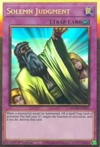 Solemn Judgment [MAGO-EN051] Gold Rare - Josh's Cards