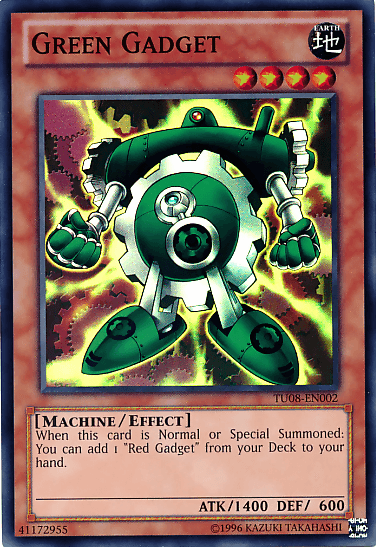 Green Gadget [TU08-EN002] Super Rare - Josh's Cards