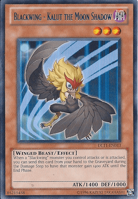 Blackwing - Kalut the Moon Shadow (Blue) [DL11-EN013] Rare - Josh's Cards