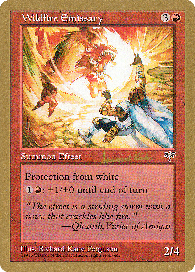 Wildfire Emissary (WCD-JK203) - World Championship Decks 1997