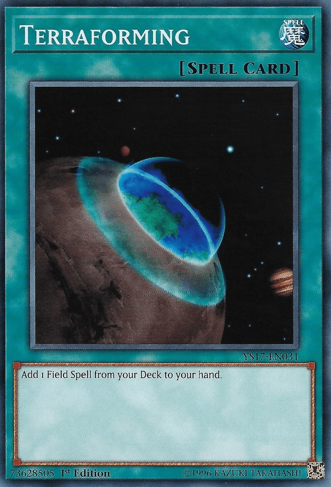 Terraforming [YS17-EN031] Common - Josh's Cards