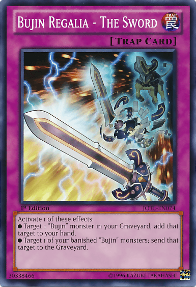 Bujin Regalia - The Sword [JOTL-EN074] Common - Josh's Cards