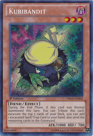Kuribandit [DRLG-EN002] Secret Rare - Josh's Cards