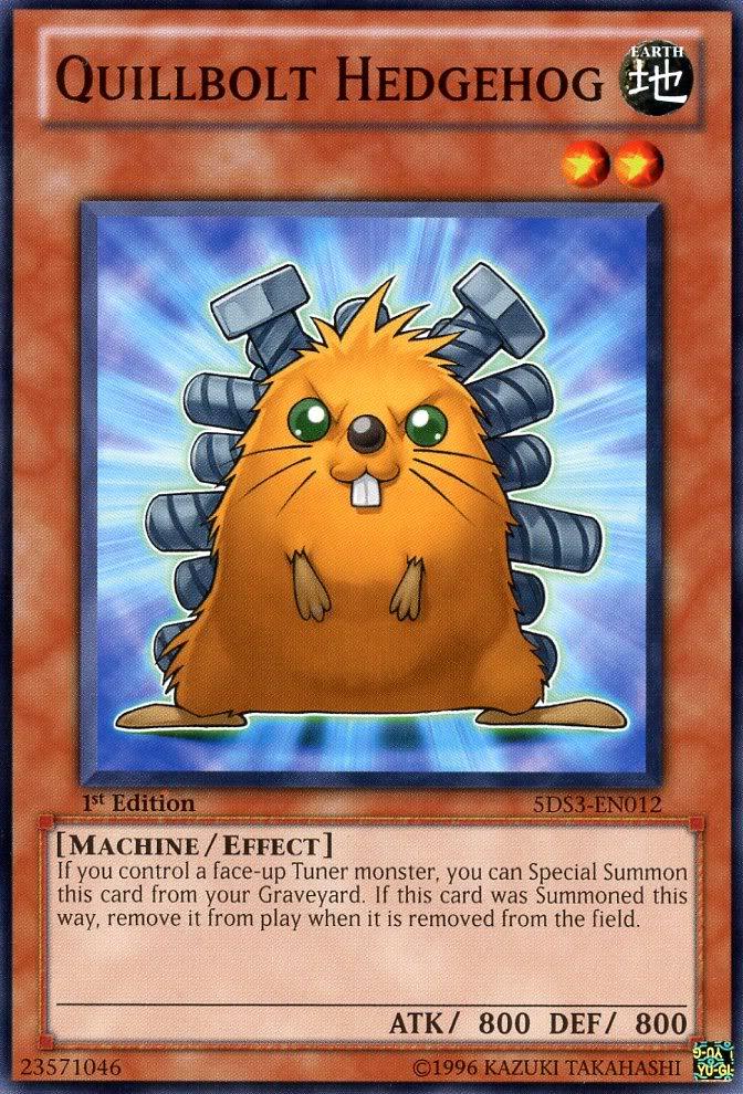 Quillbolt Hedgehog [5DS3-EN012] Common - Josh's Cards