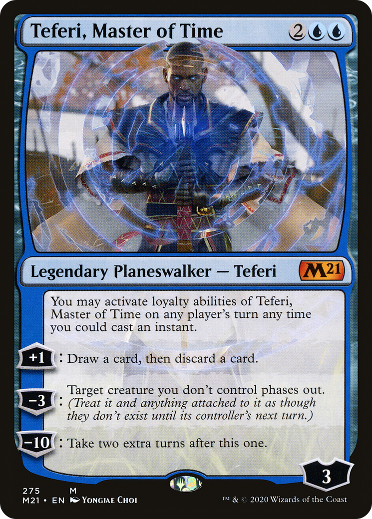 Teferi, Master of Time (M21-275) - Core Set 2021