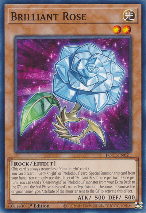 Brilliant Rose [POTE-EN021] Common - Josh's Cards