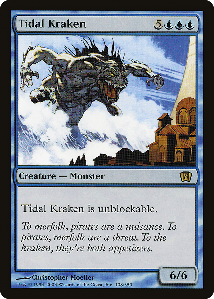 Tidal Kraken [Eighth Edition] Foil