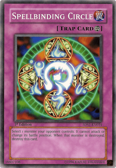 Spellbinding Circle [5DS1-EN034] Common - Josh's Cards