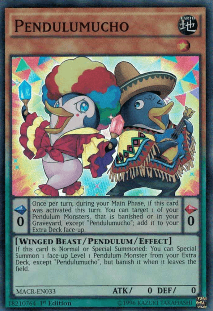 Pendulumucho [MACR-EN033] Super Rare - Josh's Cards