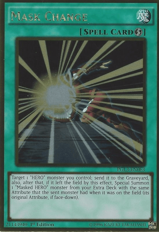 Mask Change [PGL3-EN083] Gold Rare - Josh's Cards