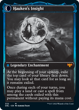 Jacob Hauken, Inspector // Hauken's Insight (DBL-332) - Innistrad: Double Feature: (Double Faced Transform) Foil