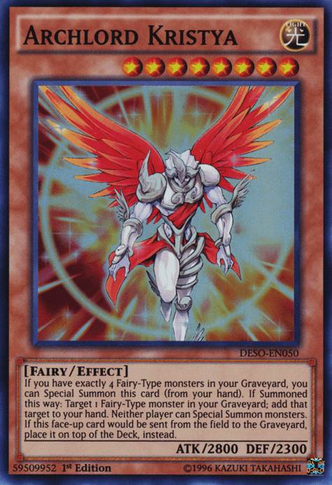 Archlord Kristya [DESO-EN050] Super Rare - Josh's Cards