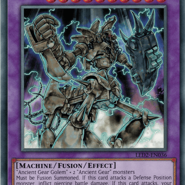 Ultimate Ancient Gear Golem (LED2-EN036)