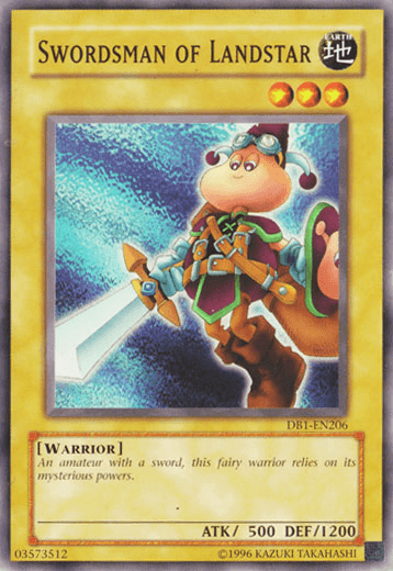 Swordsman of Landstar [DB1-EN206] Common - Josh's Cards