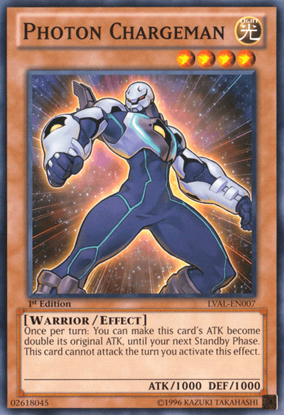 Photon Chargeman [LVAL-EN007] Common - Josh's Cards