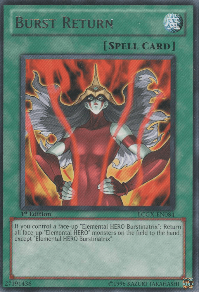 Burst Return [LCGX-EN084] Rare - Josh's Cards