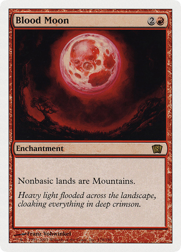 Blood Moon [Eighth Edition] Foil