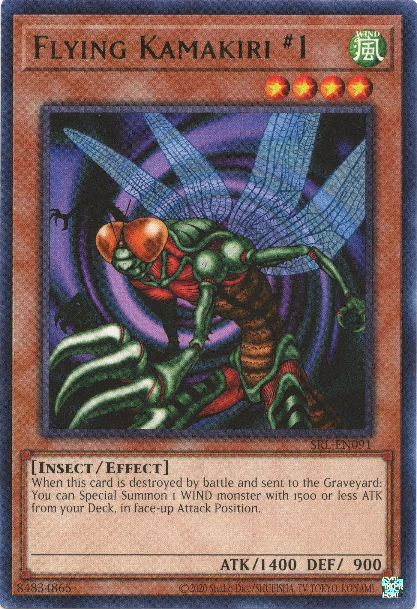 Flying Kamakiri #1 (25th Anniversary) [SRL-EN091] Rare - Josh's Cards