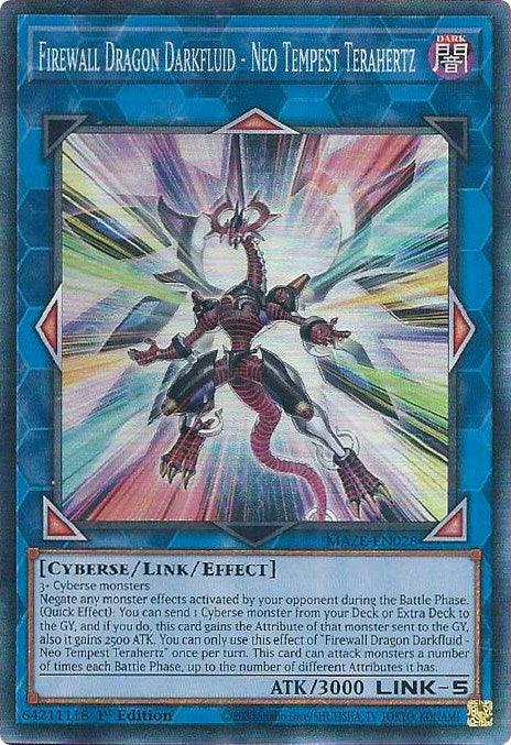 Firewall Dragon Darkfluid - Neo Tempest Terahertz [MAZE-EN028] Collector's Rare - Josh's Cards