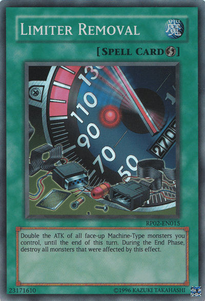 Limiter Removal [RP02-EN015] Super Rare - Josh's Cards