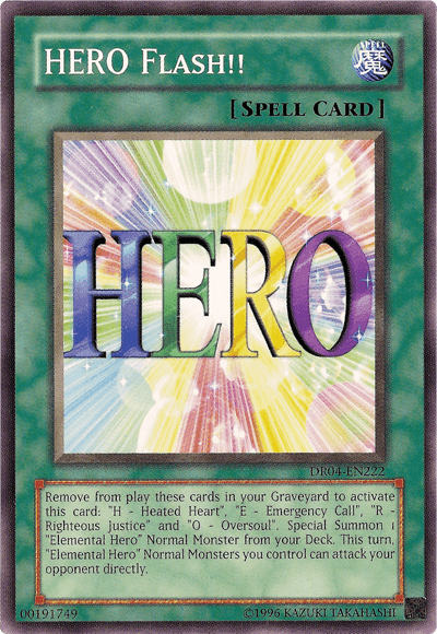 HERO Flash!! [DR04-EN222] Common - Josh's Cards