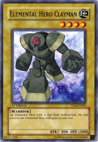 Elemental Hero Clayman [TLM-EN003] Common - Josh's Cards