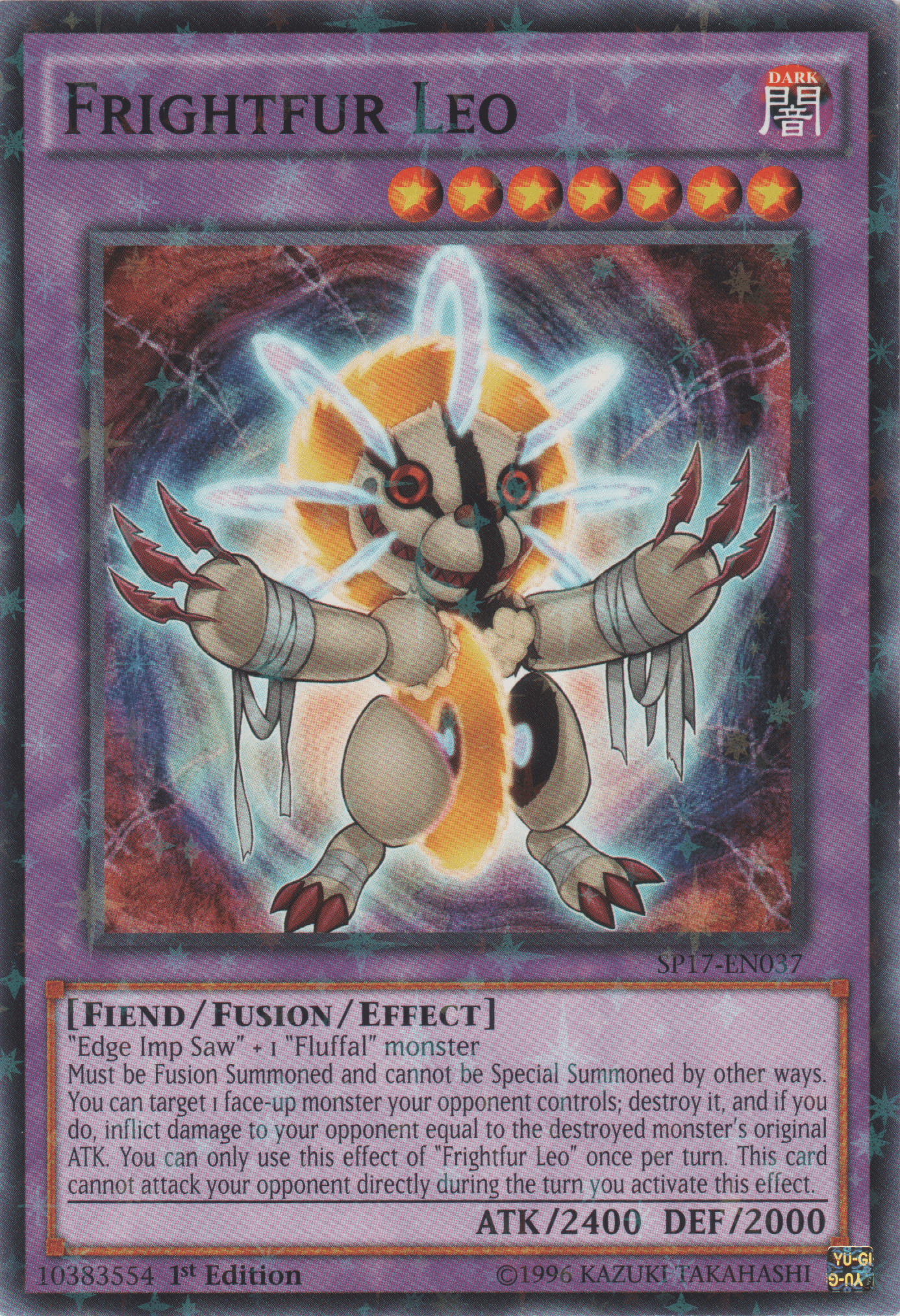 Frightfur Leo [SP17-EN037] Starfoil Rare - Josh's Cards