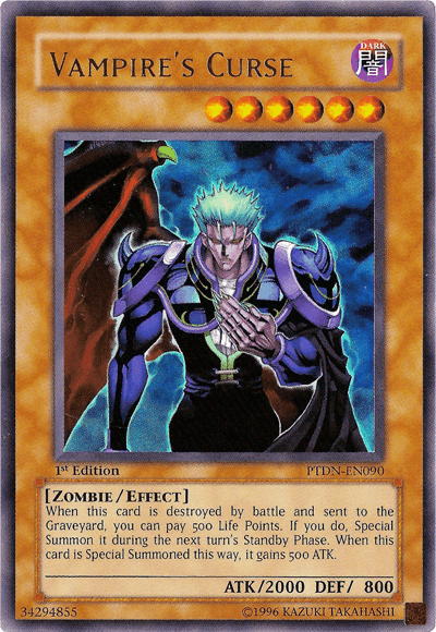 Vampire's Curse [PTDN-EN090] Ultra Rare - Josh's Cards