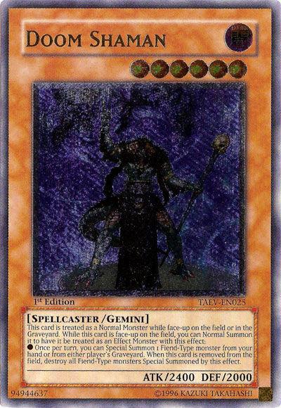 Doom Shaman [TAEV-EN025] Ultimate Rare - Josh's Cards