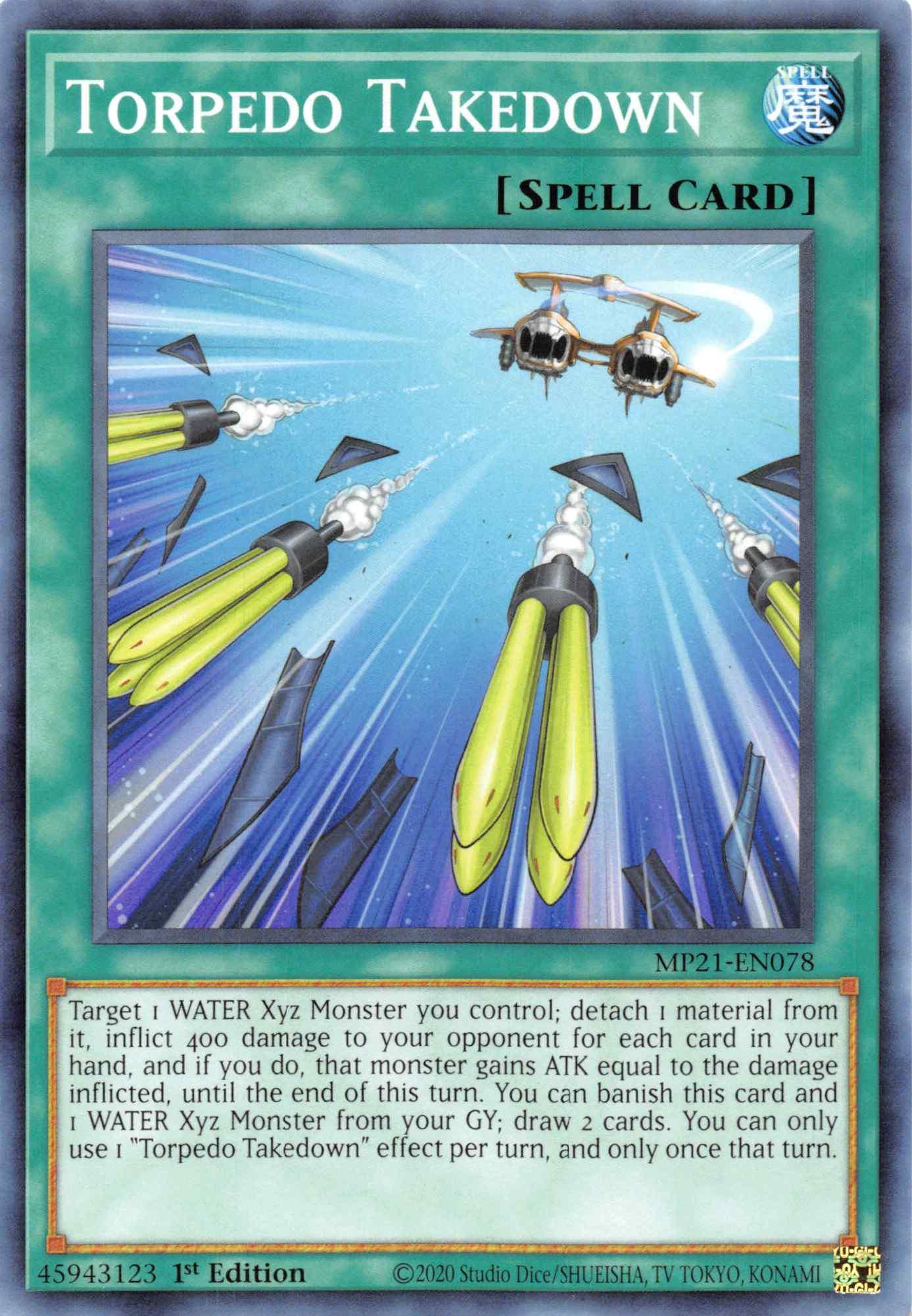 Torpedo Takedown [MP21-EN078] Common - Josh's Cards