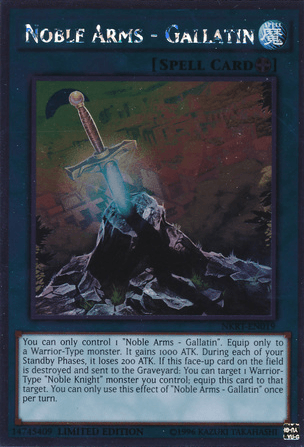 Noble Arms - Gallatin [NKRT-EN019] Platinum Rare - Josh's Cards