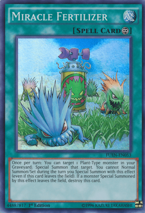 Miracle Fertilizer [FUEN-EN053] Super Rare - Josh's Cards