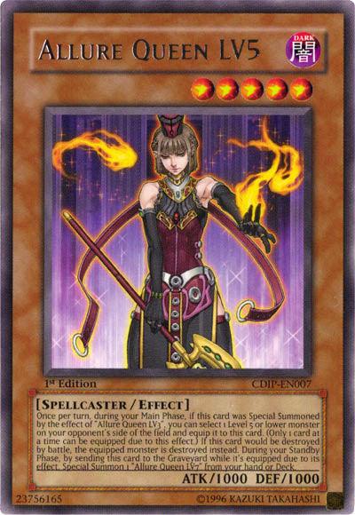 Allure Queen LV5 [CDIP-EN007] Rare - Josh's Cards